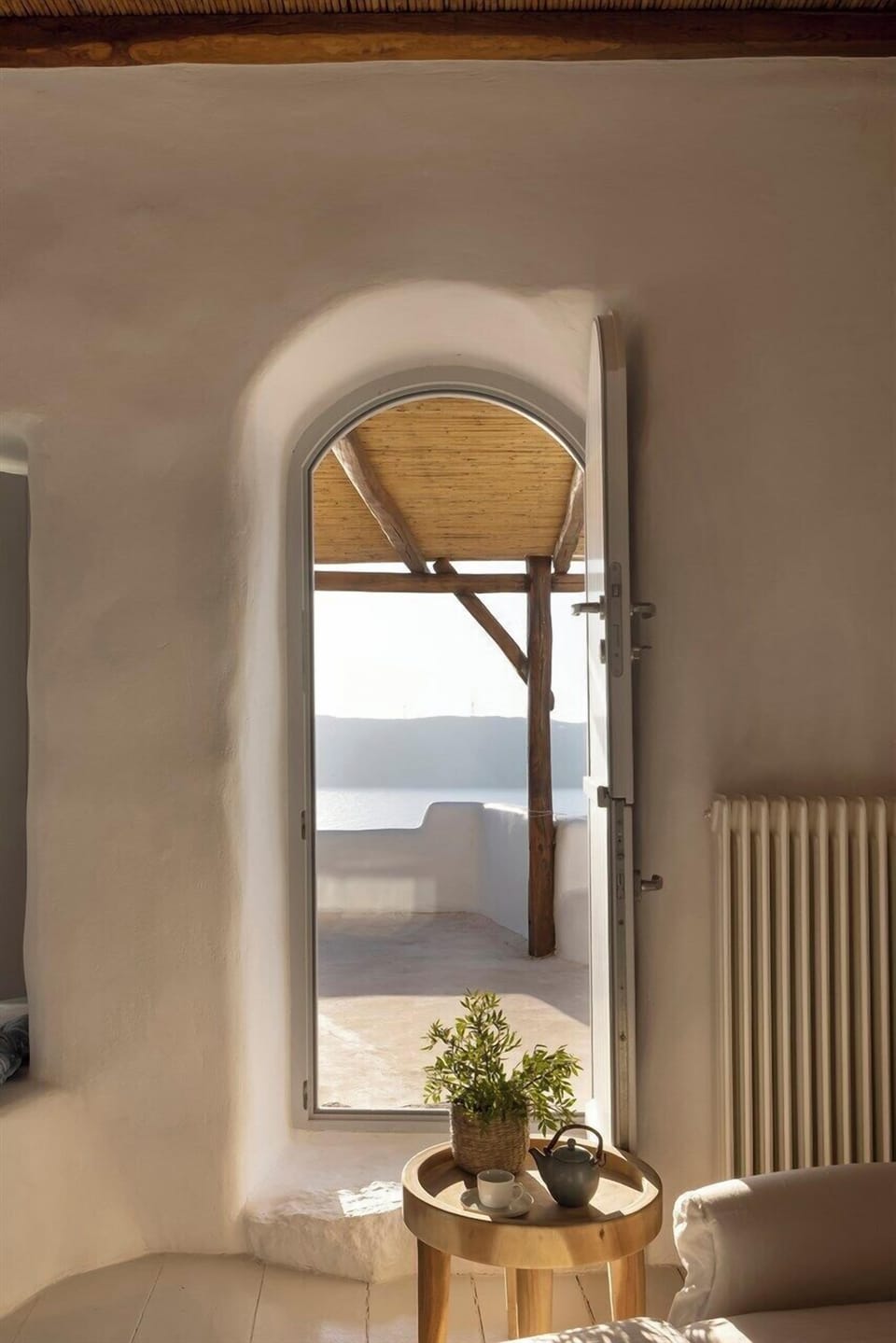 The ideal spot for a mid-morning coffee.