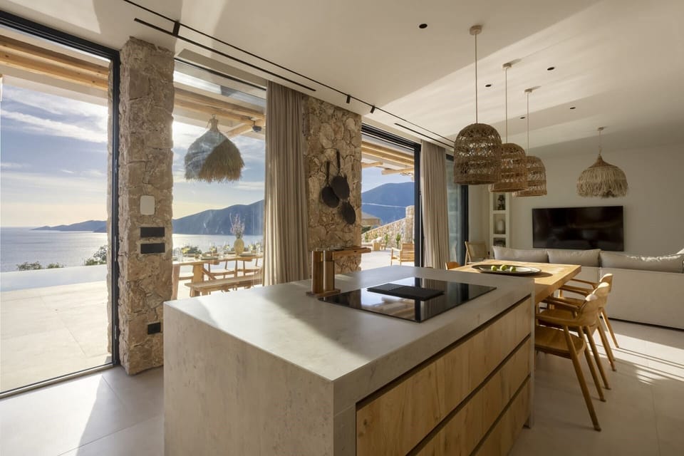 Cooking with a view.