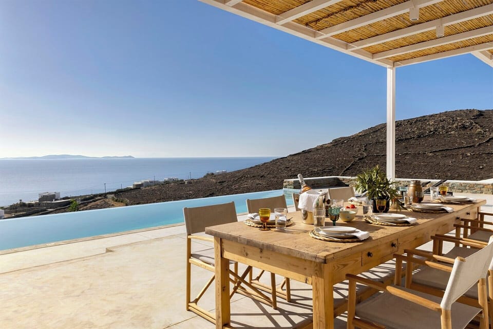 All set for lunch with a view.