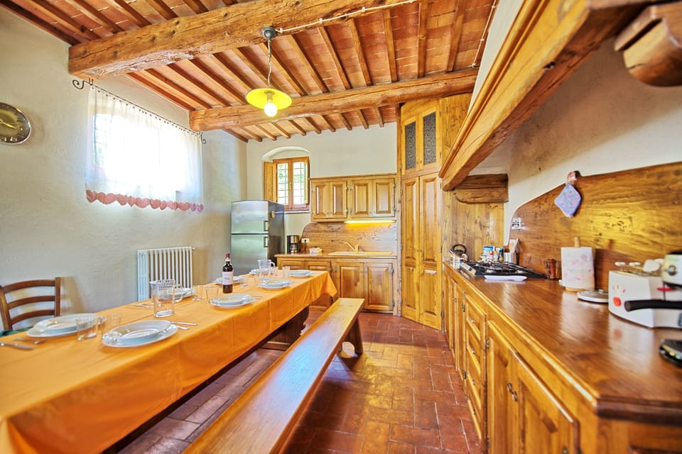 Villa, 4 Bedrooms (Casa Scopeti) | 3 bedrooms, cribs/infant beds, bed sheets