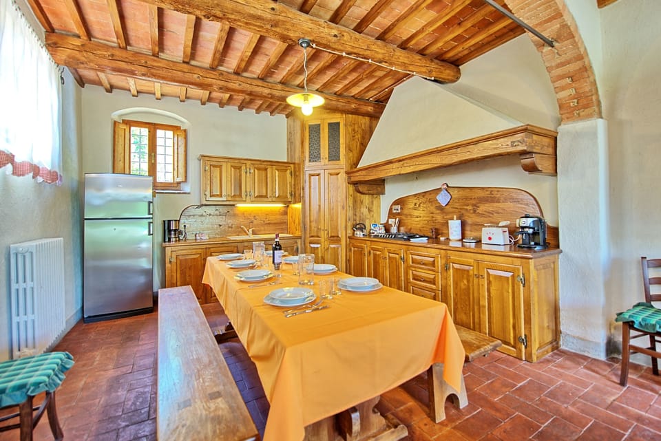 Villa, 4 Bedrooms (Casa Scopeti) | Private kitchen | Fridge, microwave, dishwasher, toaster