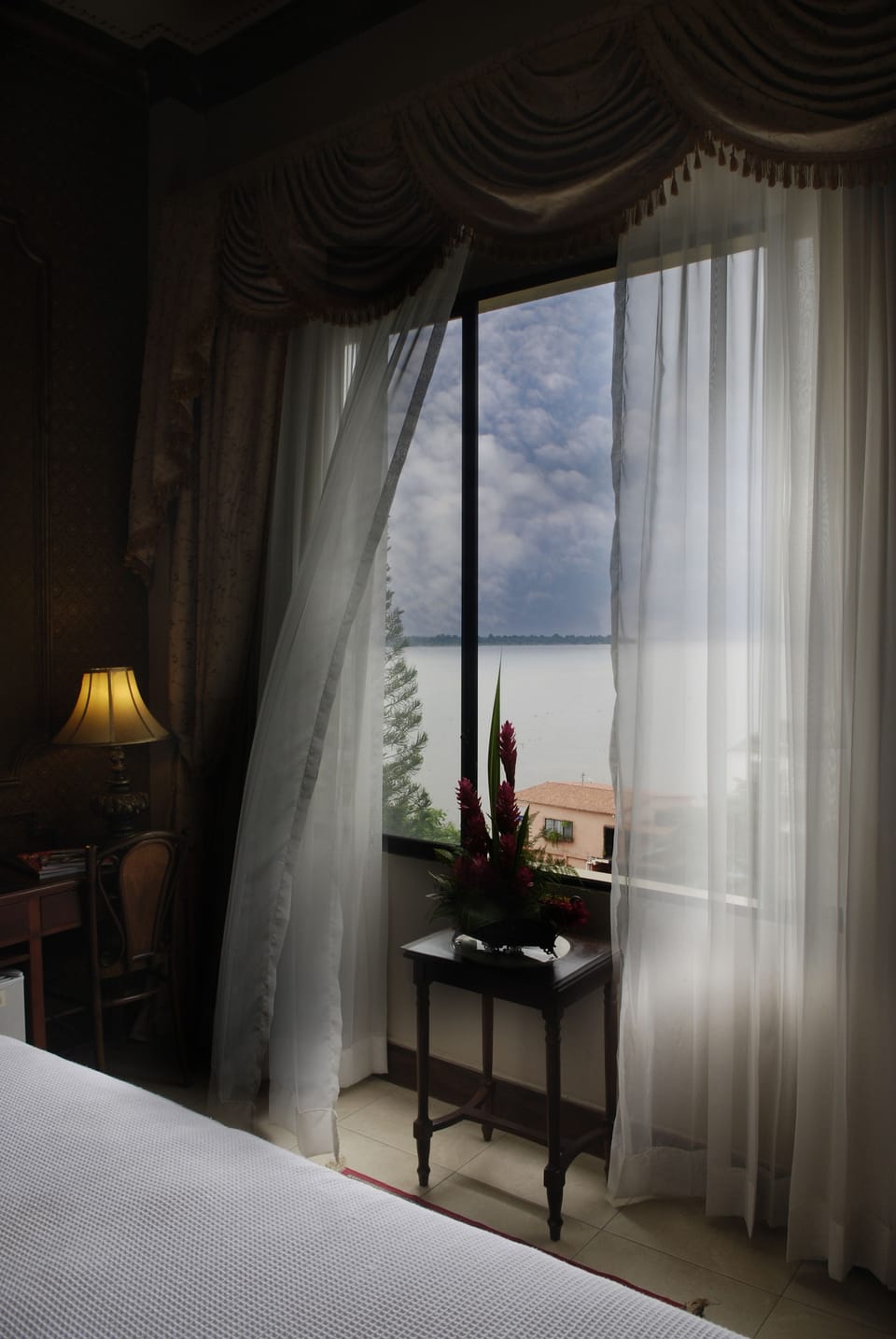 Double Room | Desk, blackout drapes, WiFi (free), bed sheets