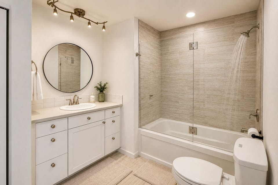 Upper Level En Suite Bathroom - King Bedroom