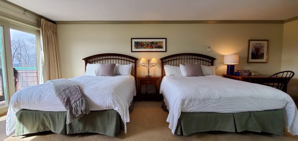 Room, 2 Queen Beds | Desk, iron/ironing board, cribs/infant beds, rollaway beds