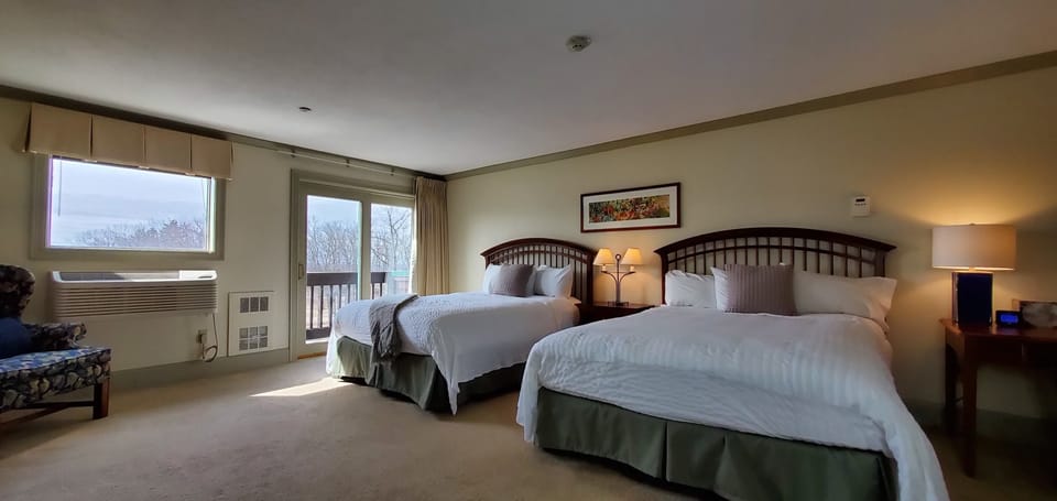 Room, 2 Queen Beds | Desk, iron/ironing board, cribs/infant beds, rollaway beds