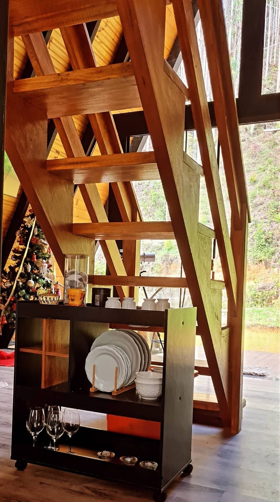 CHALET A-FRAME 2 BEDROOM | Living area
