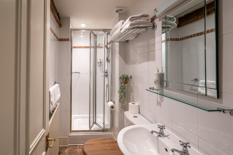 Superior Double Room | Bathroom | Shower, free toiletries, hair dryer, towels