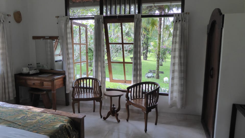 Superior Double Room, Garden View, Ground Floor | Desk, free cribs/infant beds, rollaway beds, free WiFi