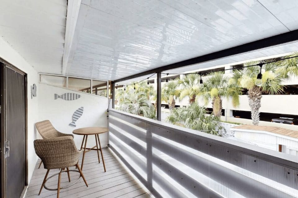 Balcony off queen bedroom