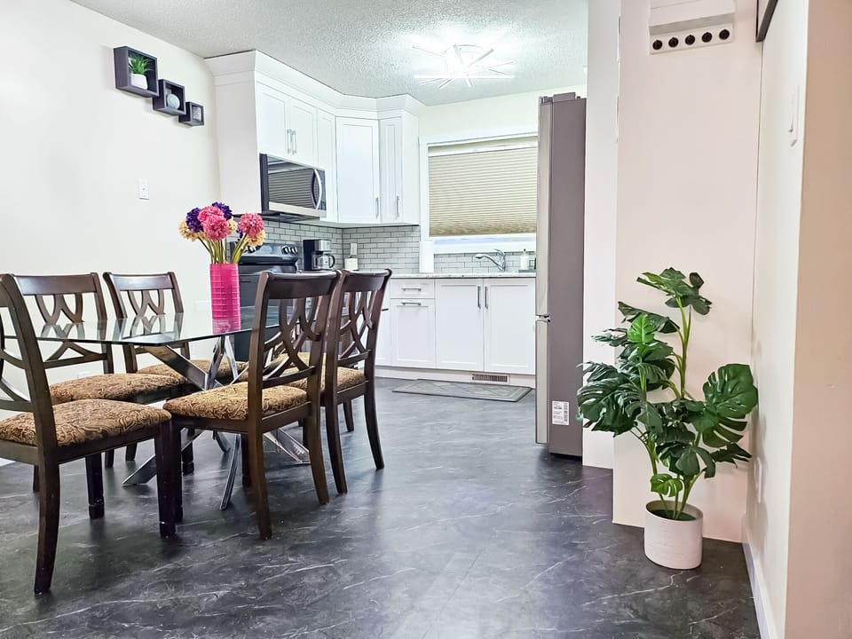 Modern Kitchen and Dining table