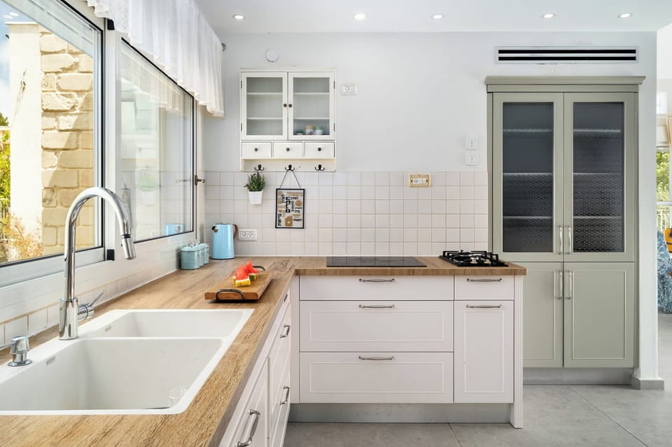 Villa, Sea View | Private kitchen
