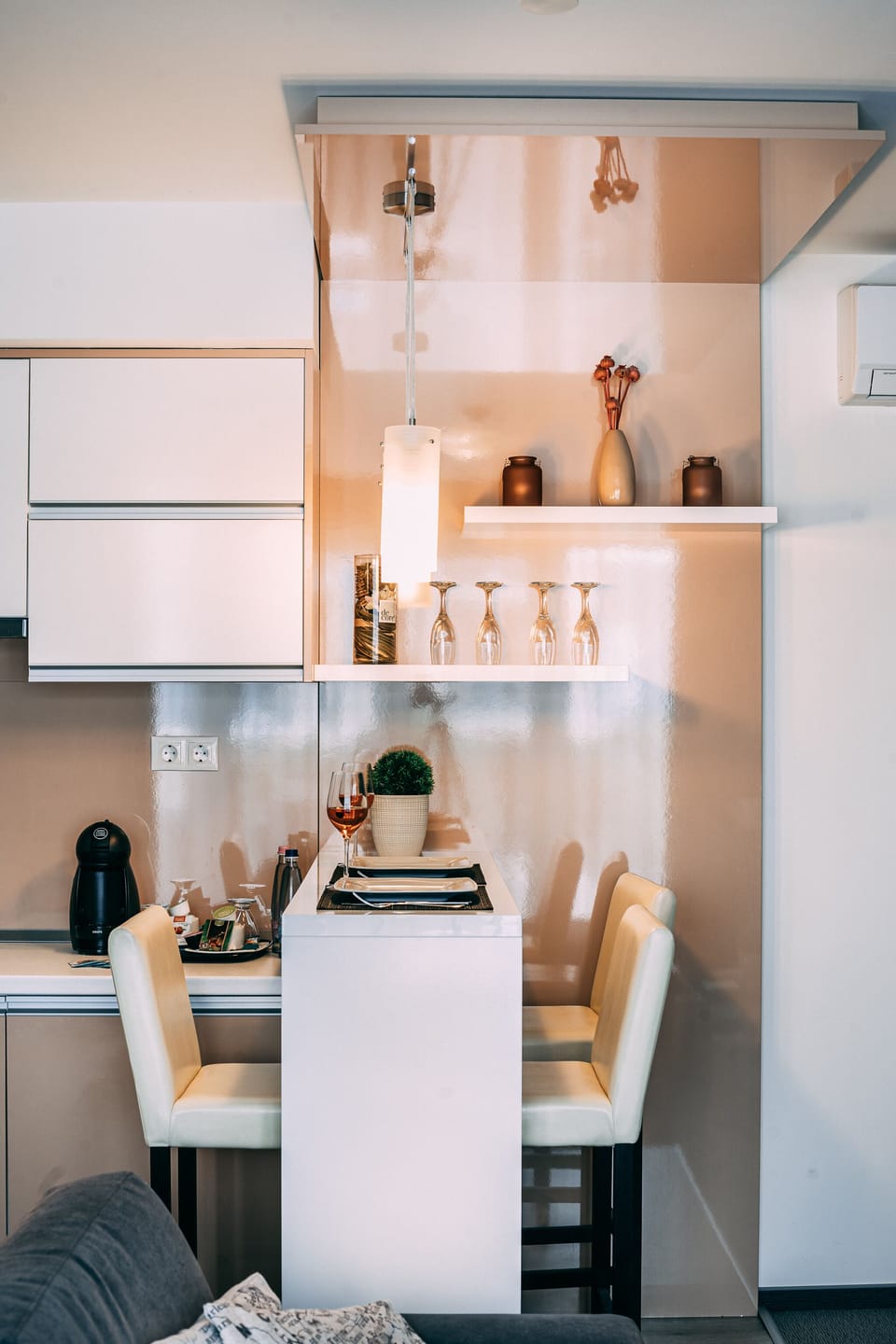 Junior Suite, Balcony | Private kitchen | Electric kettle