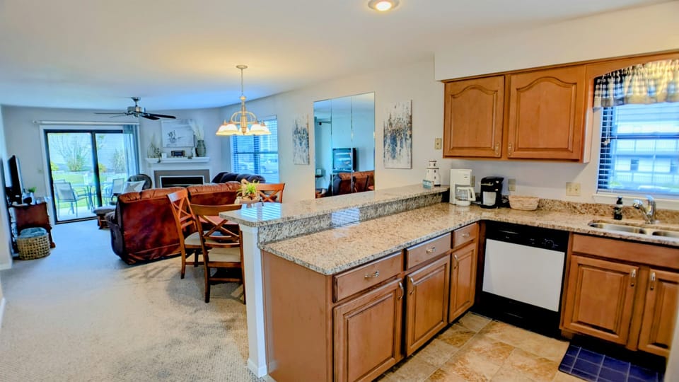Fully equipped kitchen