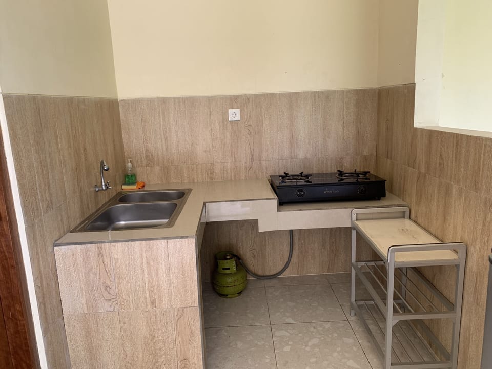 Fridge, stovetop, dishwasher, griddle