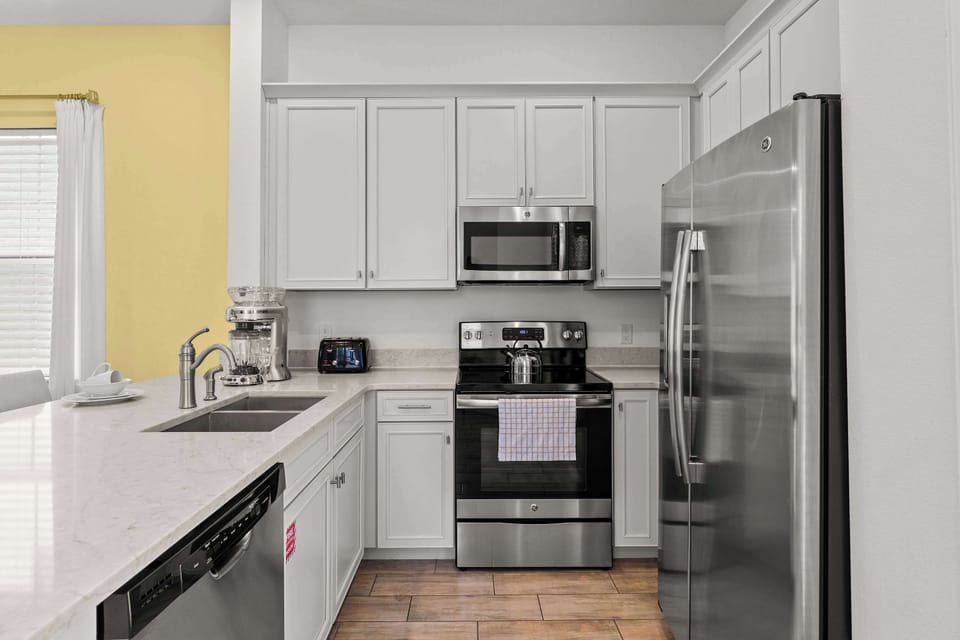 Prepare your favorite meals in the full kitchen
