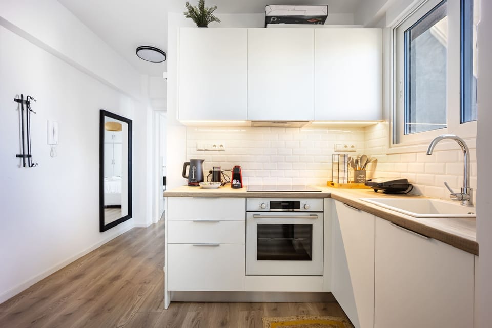 Modern kitchen with generous counter space and premium appliances, designed for effortless cooking and relaxed daily use.
