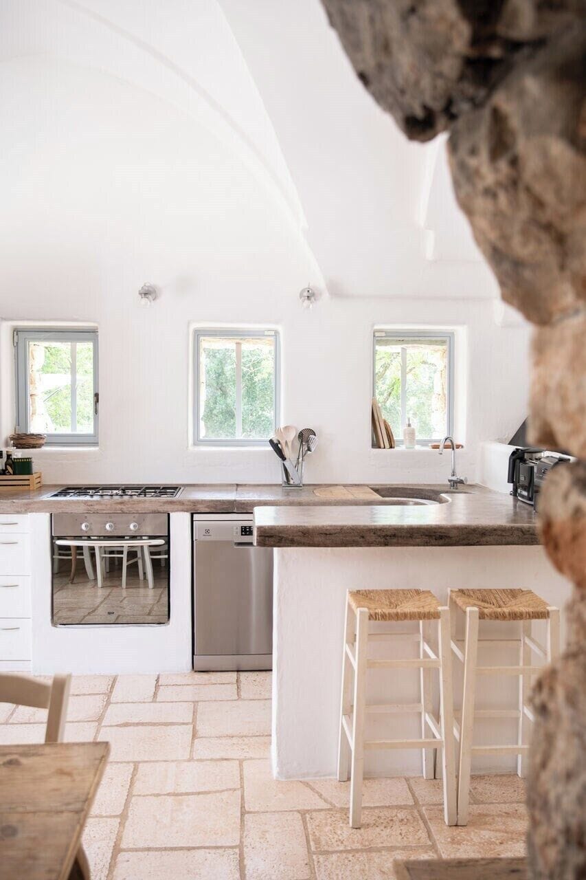 The kitchen.
