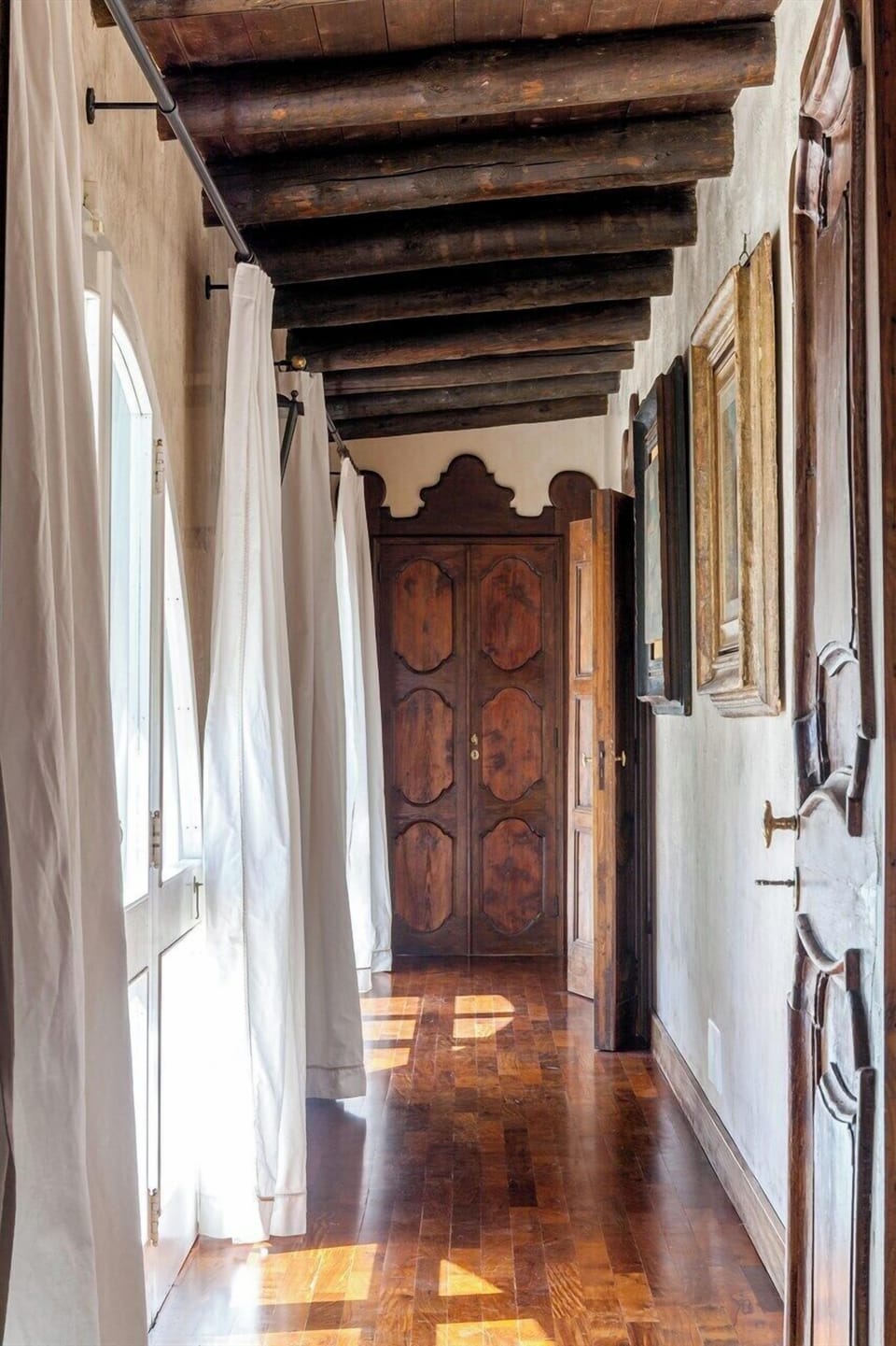 The corridor.