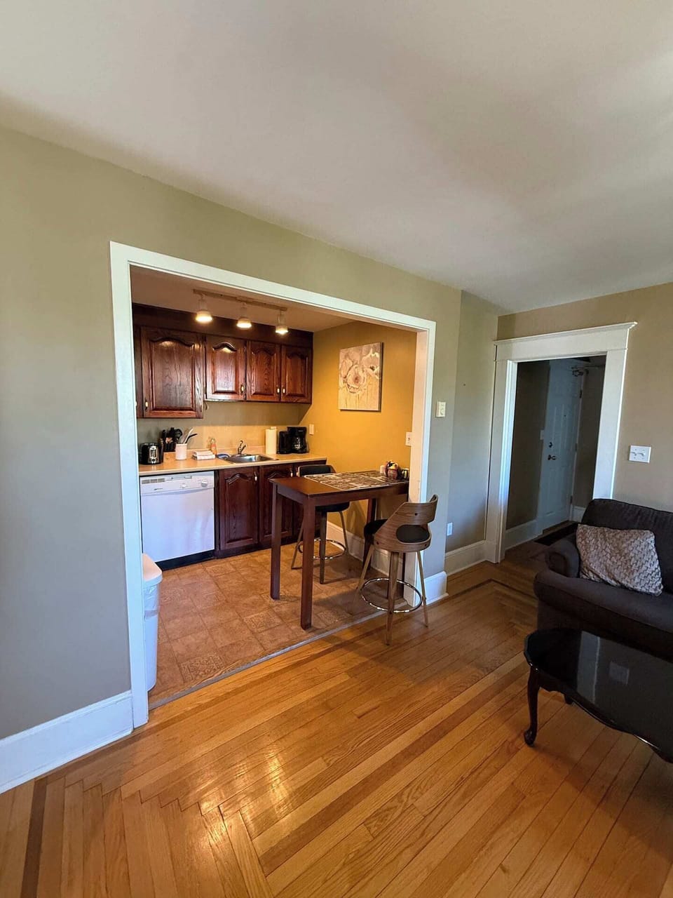 Dine, chat, and enjoy—your kitchen nook is ready for shared meals.
