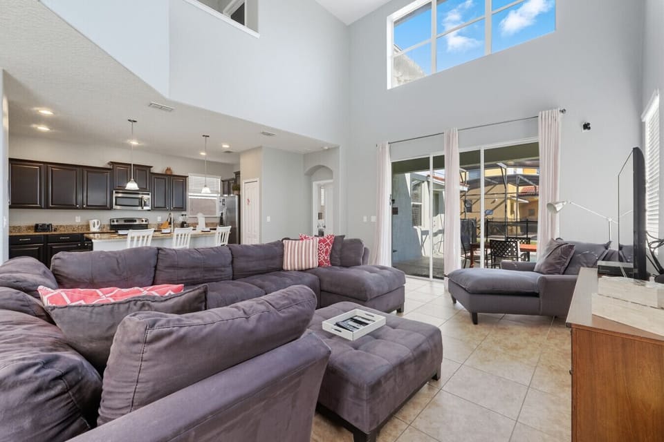 Open living space for family fun