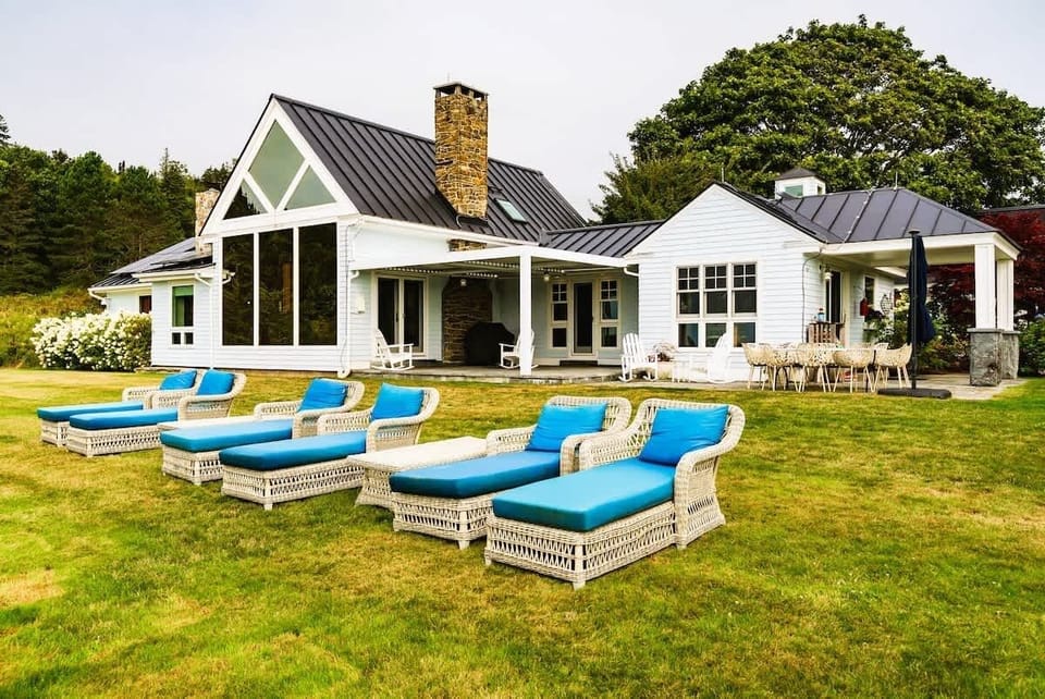 Lounge by the water or on the patio- the choice is yours!