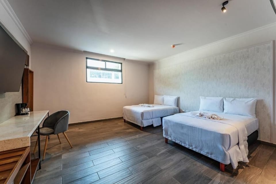Bedroom. Interior and views may vary by availability.