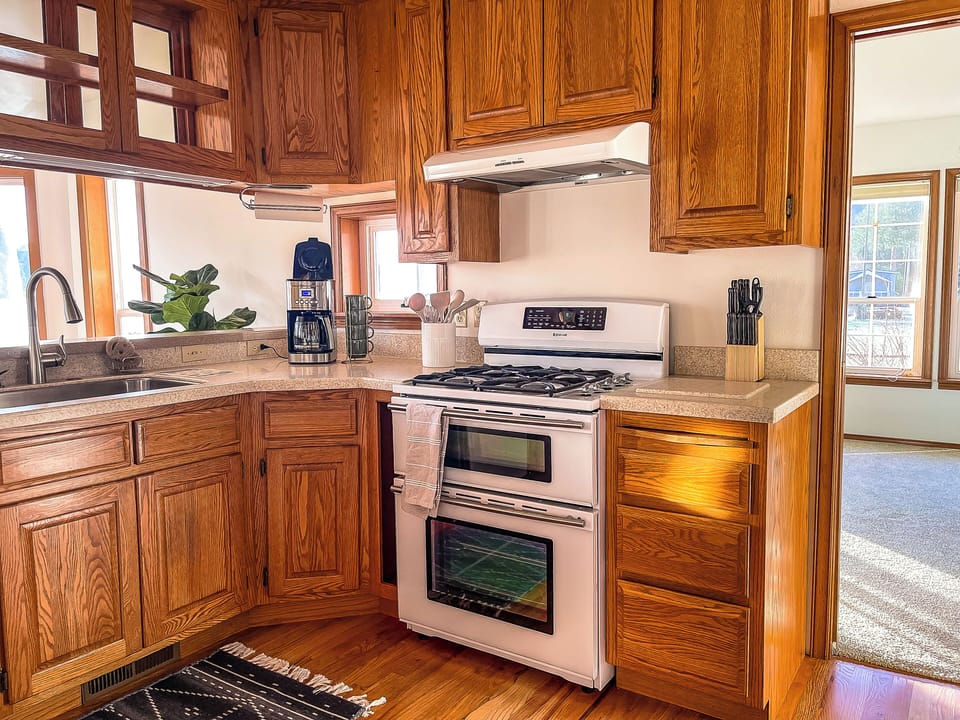Coffee? Check. Toaster? Yep. Crockpot, electric kettle, pancake griddle? Check!