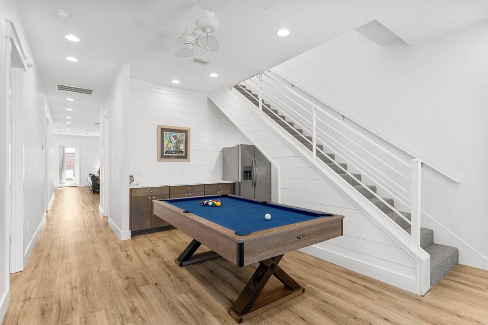 Billiards Table On 1st Floor
