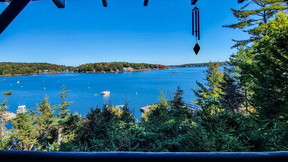 View from Porch to dock