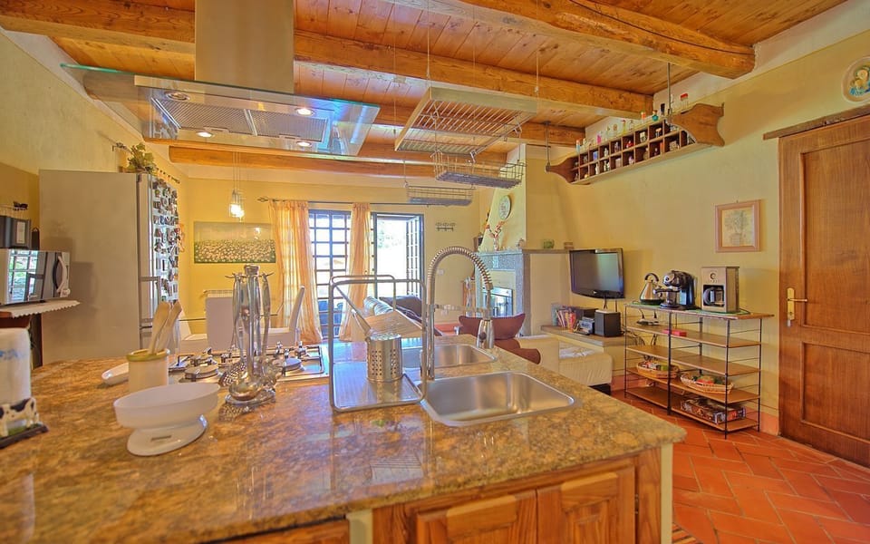Villa, 1 Bedroom, Private Pool (Villa Margherita) | Private kitchen | Full-size fridge, oven, stovetop, dishwasher