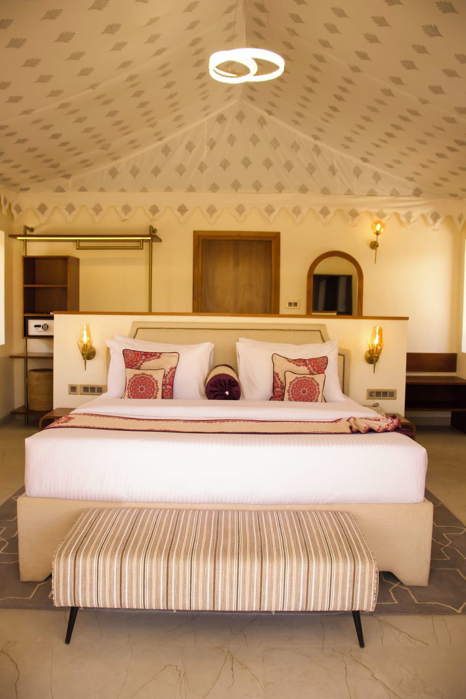 Palace tent suite | 1 bedroom, in-room safe, desk, soundproofing