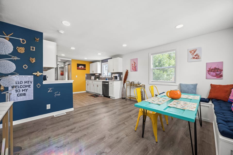 Enjoy seamless flow with open spaces filled with natural light.