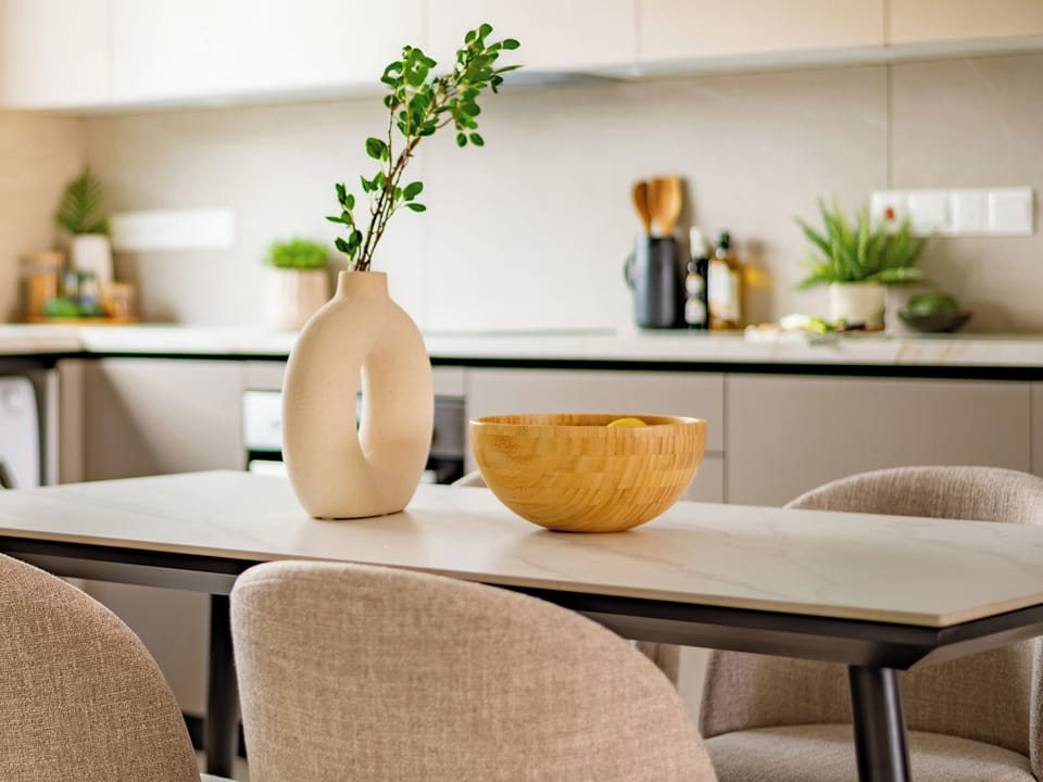 Apartment, 2 Bedrooms, Terrace, Garden View | Dining room