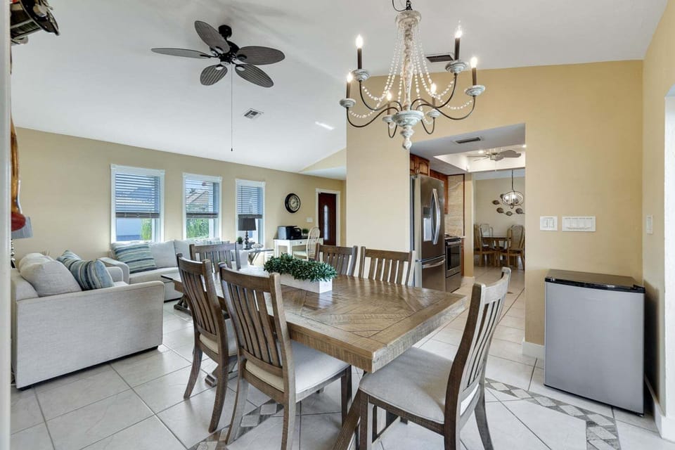 Dining Room open to Main Living Area