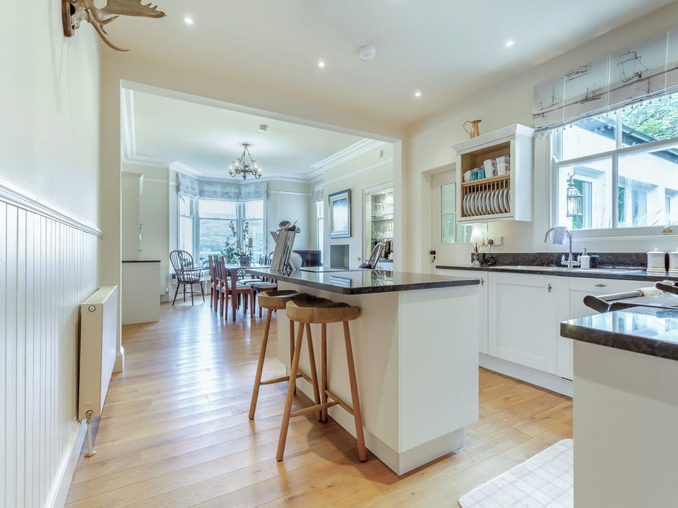 Kitchen/diner | Lochcarron Lodge, Strathcarron