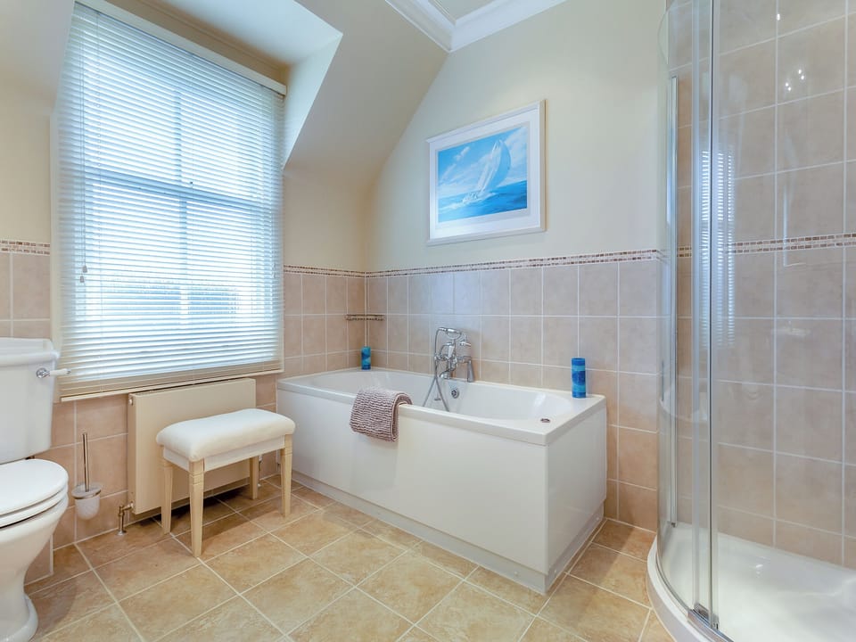 Bathroom | Lochcarron Lodge, Strathcarron