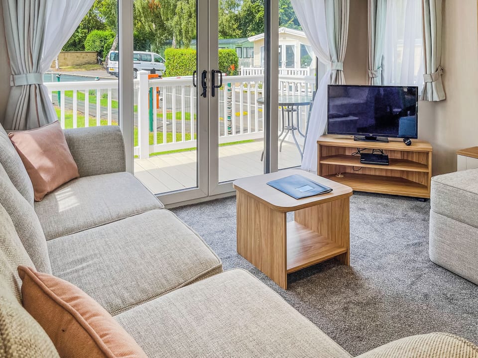 Living area | Drover&rsquo;s Den - Beamish Holiday Park, Durham