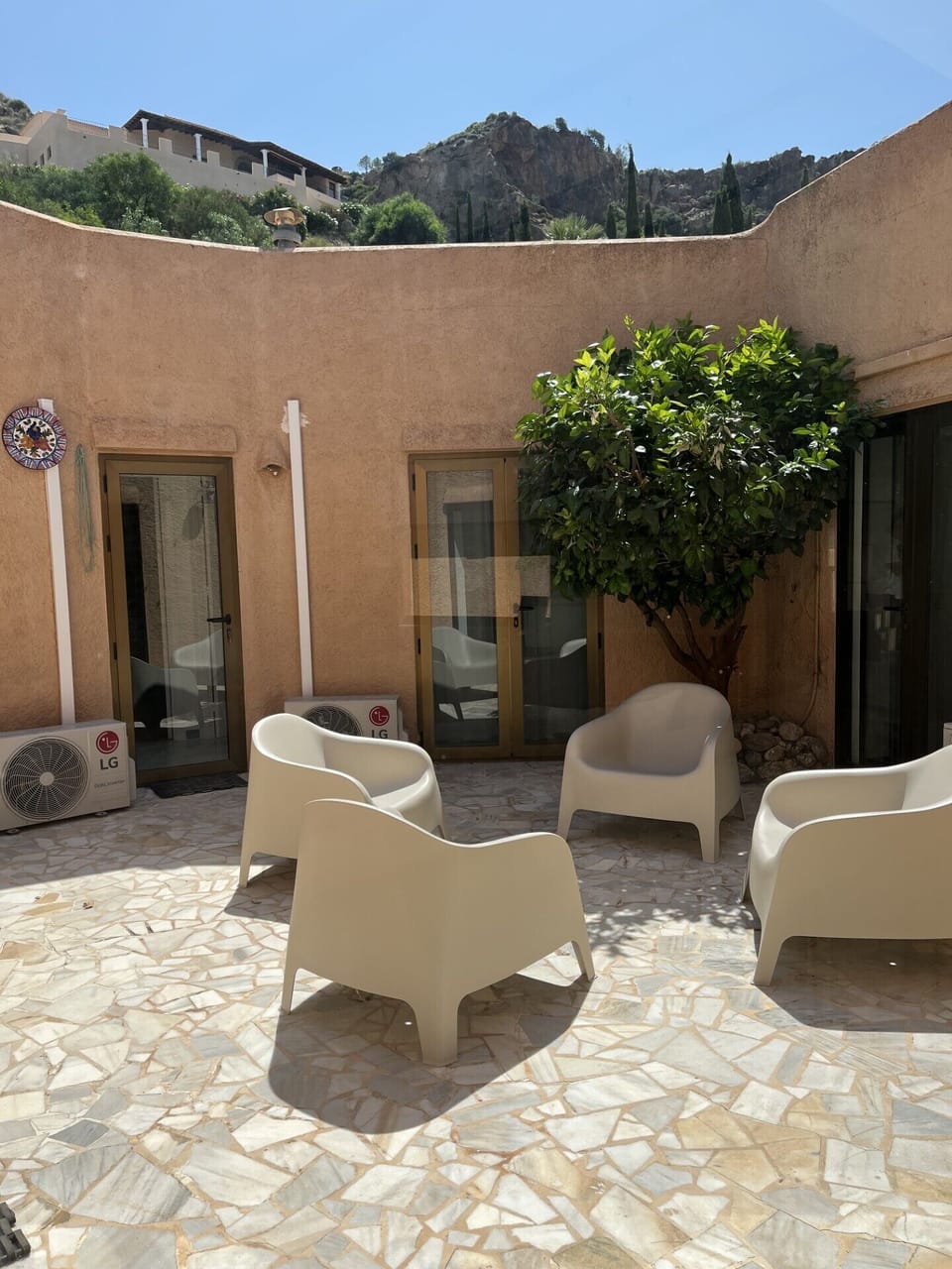 Internal courtyard