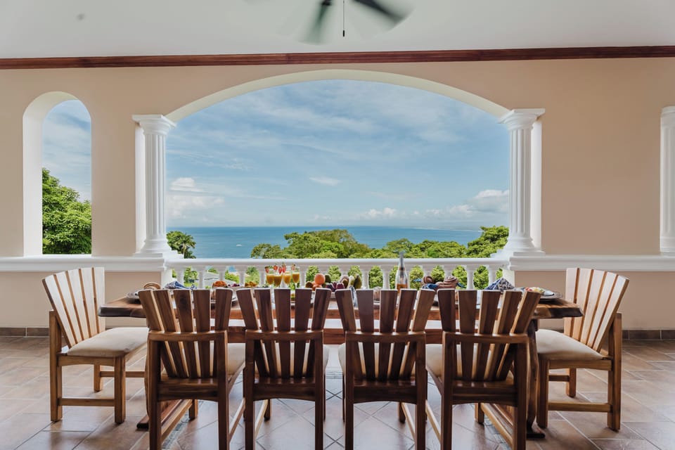 Terrace with sea views—perfect for relaxing and unwinding