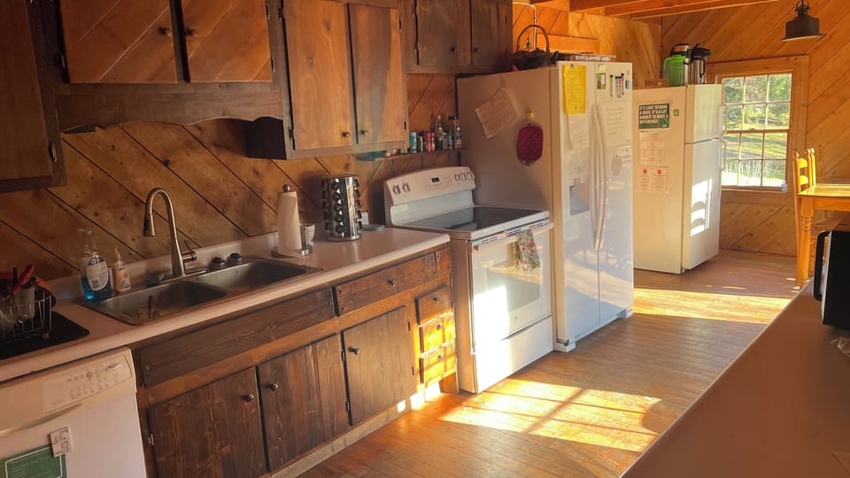 Kitchen - shared with staff and interns