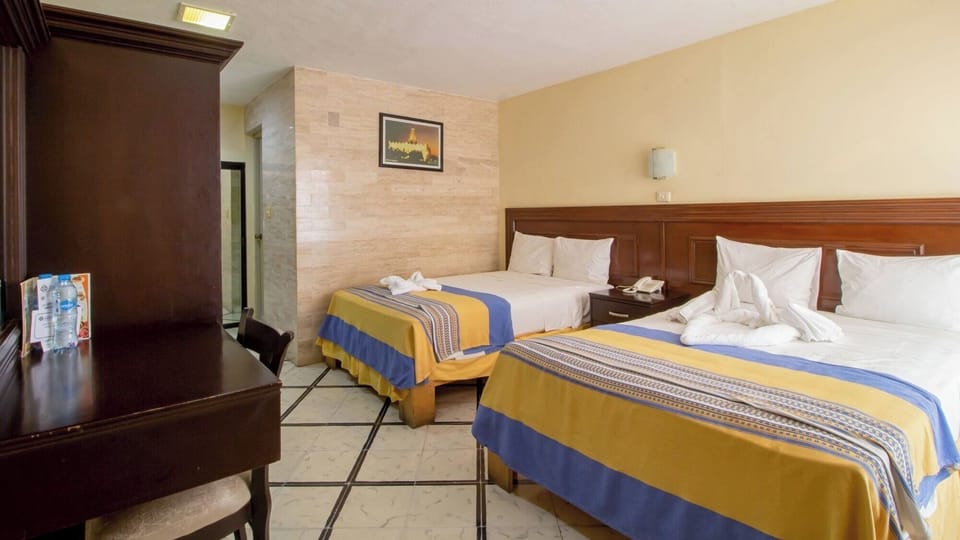 Spread out comfortably with two beds for restful nights.