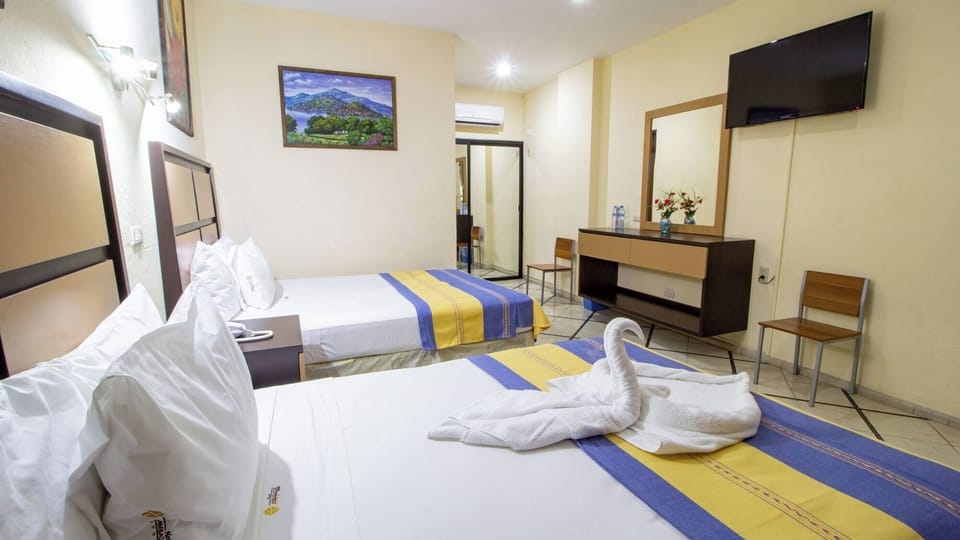 Settle in and stretch out in this spacious double room.