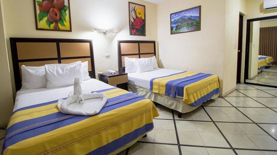 Step into a spacious double room made for relaxing together.