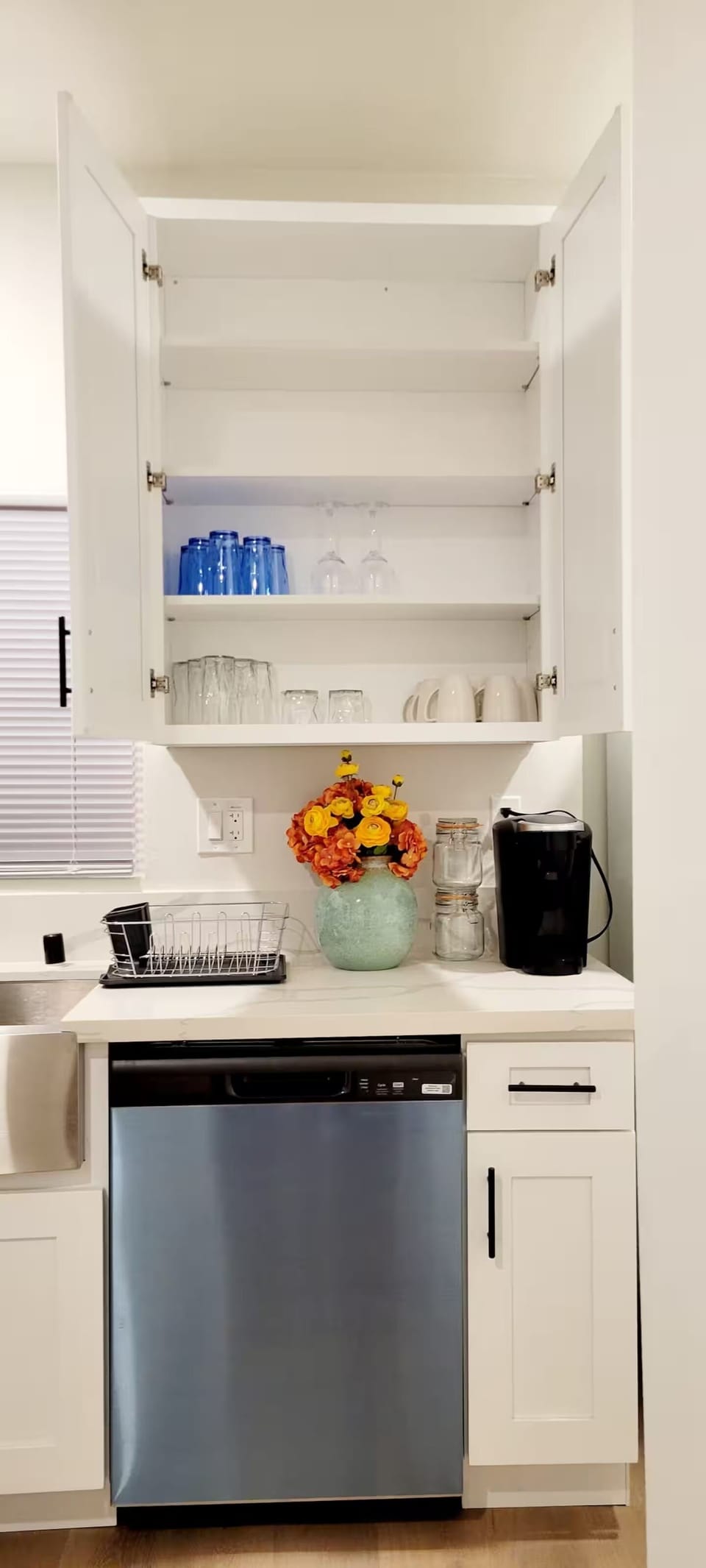 All cooking essentials in kitchen