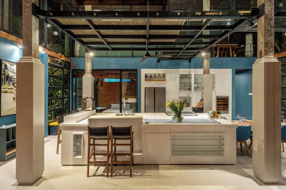 Villa | Private kitchen | Espresso maker, toaster, blender