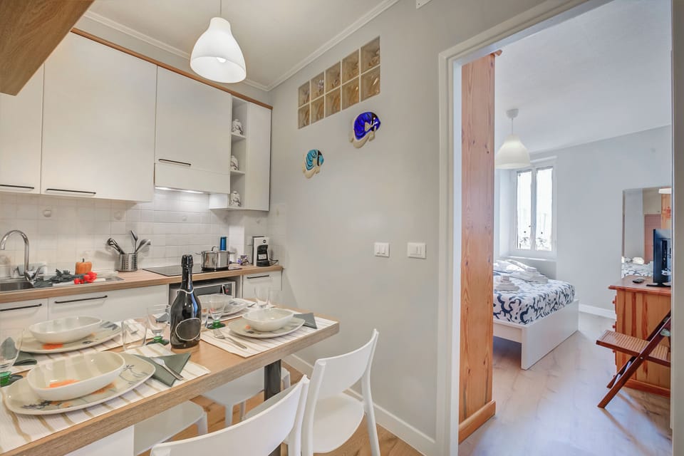 Kitchen and dining area