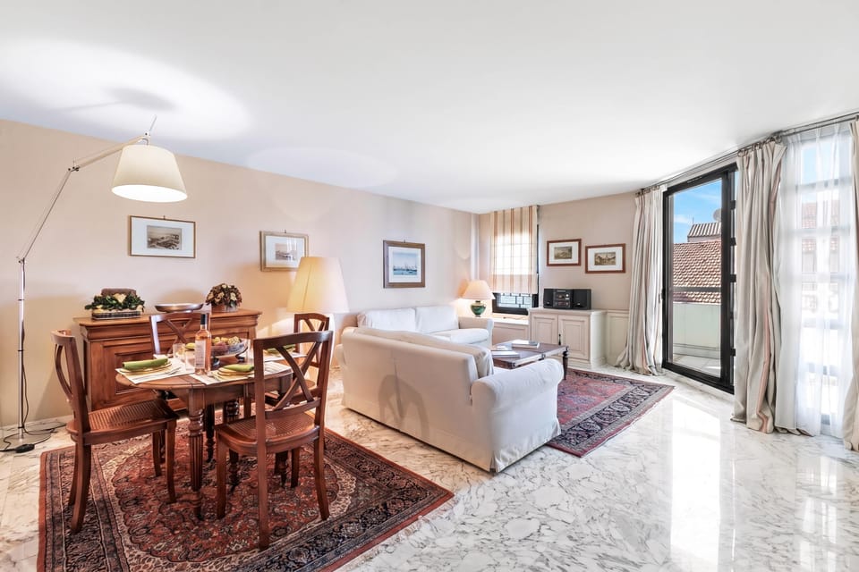 Living and dining room