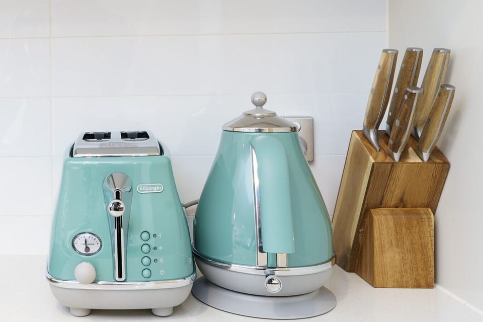 Functional meets fabulous on this curated counter