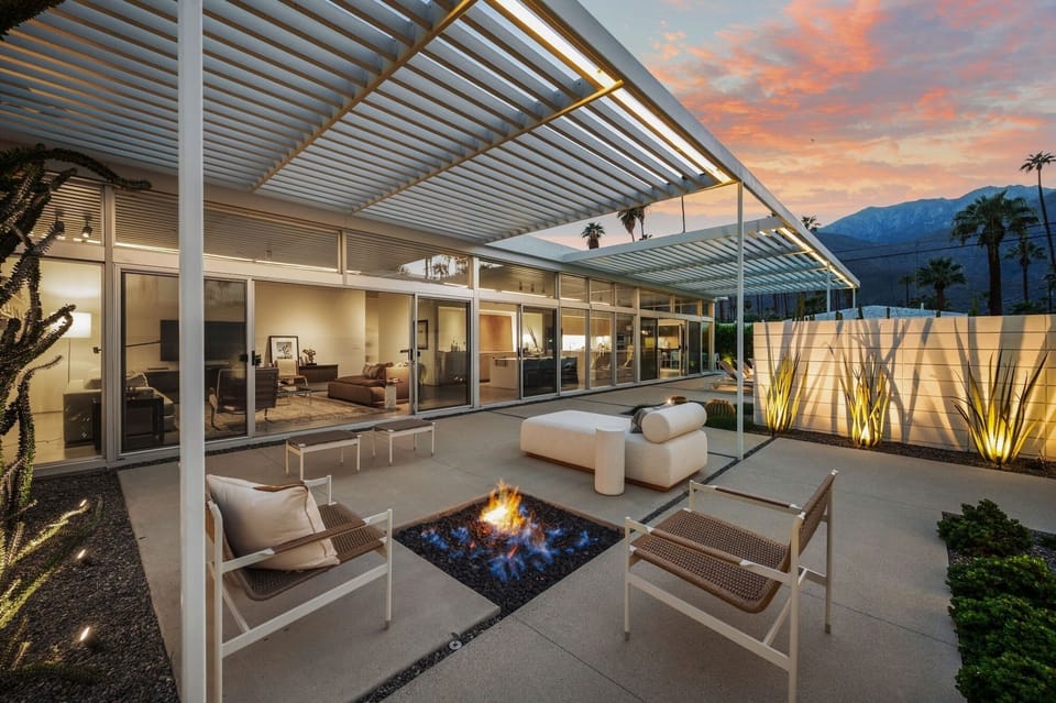 Fire Pit - Dusk