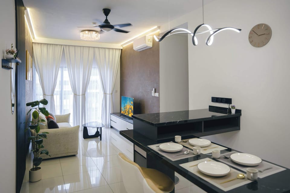A dining area.